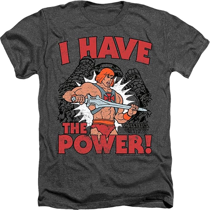 Classic Masters of The Universe - I Have The Power T Shirt & Stickers