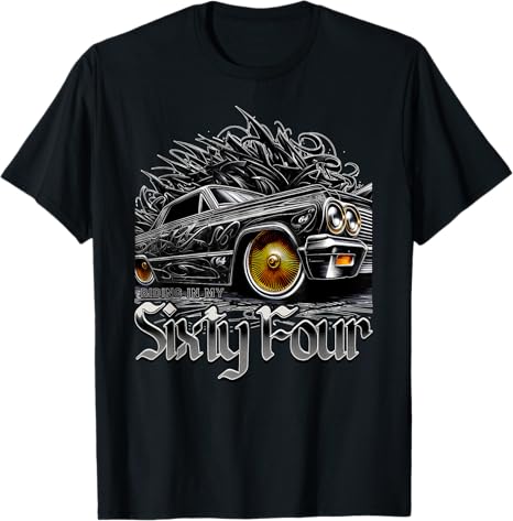 Riding in My 64 Classic Lowrider T-shirt