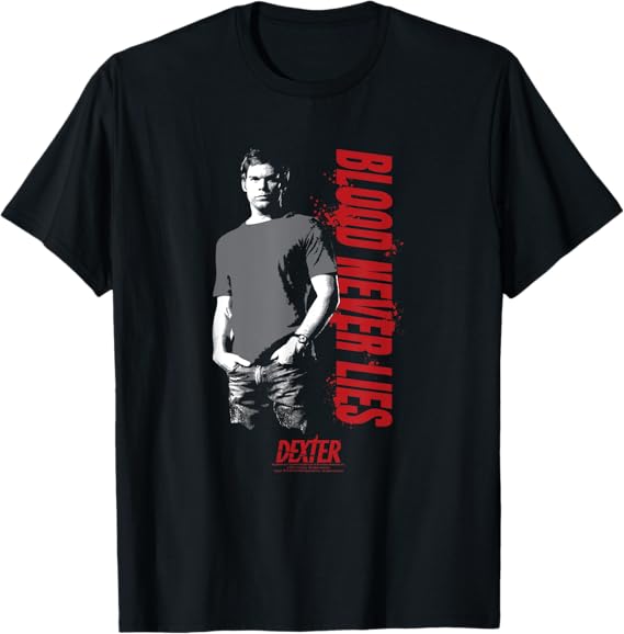Dexter - Blood Never Lies T-Shirt