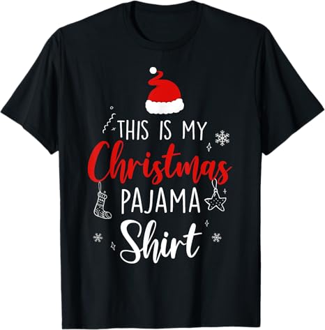 Funny Christmas PJ Pajama Family T-Shirt