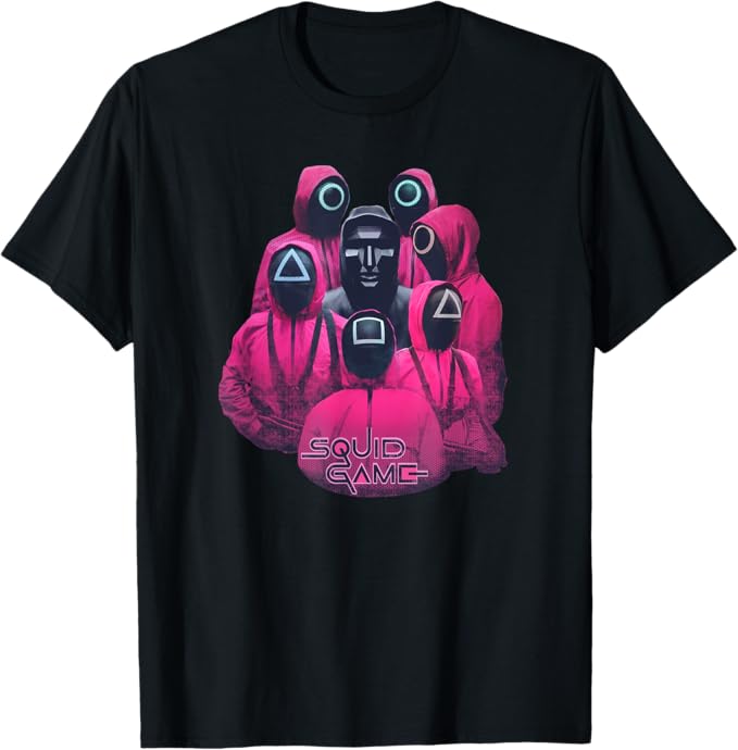 Squid Game Front Man And Guards T-Shirt